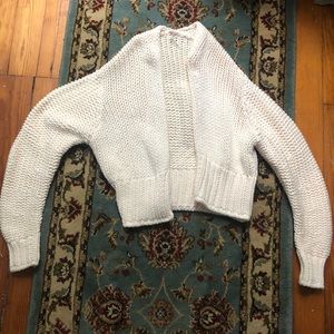 Free People crochet sweater
